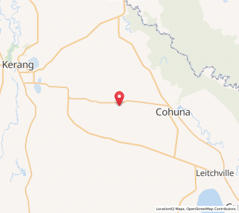 Map of Meade, VictoriaVictoria