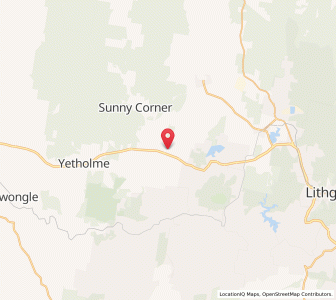 Map of Meadow Flat, New South Wales