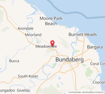 Map of Meadowvale, Queensland