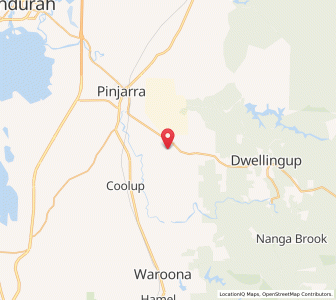 Map of Meelon, Western Australia