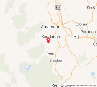 Map of Melawondi, Queensland