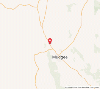 Map of Menah, New South Wales