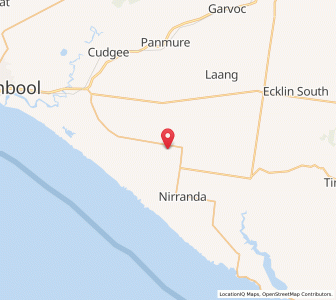 Map of Mepunga East, VictoriaVictoria