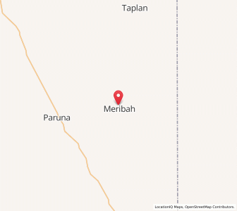 Map of Meribah, South Australia