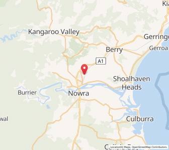 Map of Meroo, New South Wales