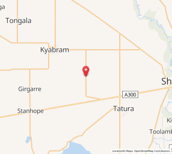 Map of Merrigum, VictoriaVictoria