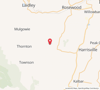 Map of Merryvale, Queensland