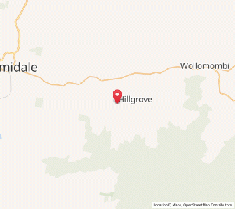 Map of Metz, New South Wales