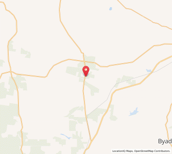 Map of Miakite, VictoriaVictoria