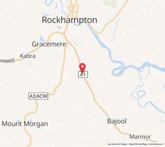 Map of Midgee, Queensland