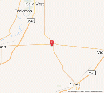 Map of Miepoll, VictoriaVictoria