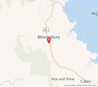 Map of Mikoolu, Queensland