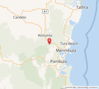 Map of Millingandi, New South Wales