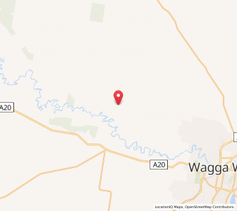 Map of Milwood, New South Wales