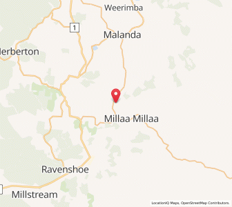 Map of Minbun, Queensland