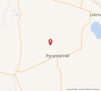 Map of Mincha, VictoriaVictoria