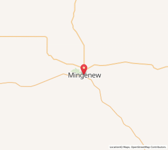 Map of Mingenew, Western Australia