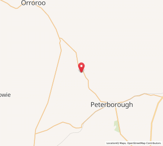 Map of Minvalara, South Australia