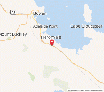 Map of Miowera, Queensland