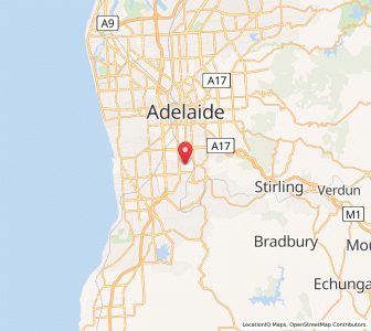 Map of Mitcham, South Australia