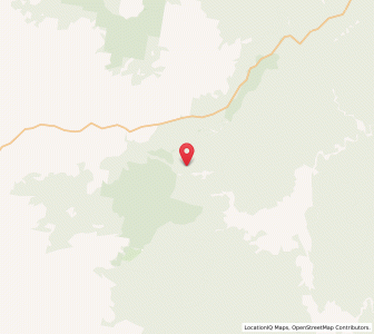 Map of Mitchell, New South Wales