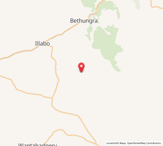 Map of Mitta Mitta, New South Wales