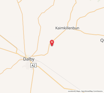 Map of Mocattas Corner, Queensland