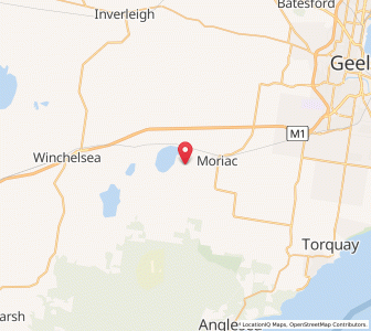 Map of Modewarre, VictoriaVictoria