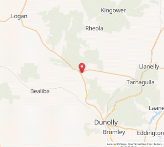 Map of Moliagul, VictoriaVictoria