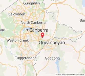Map of Molonglo, Australian Capital Territory