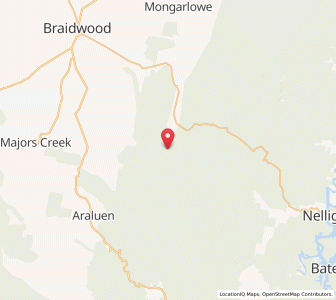 Map of Monga, New South Wales