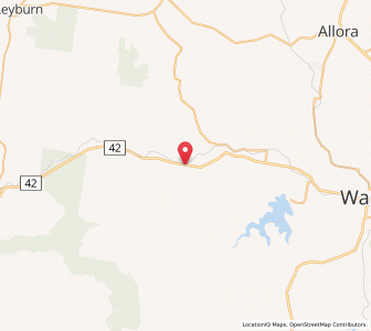 Map of Montrose, Queensland