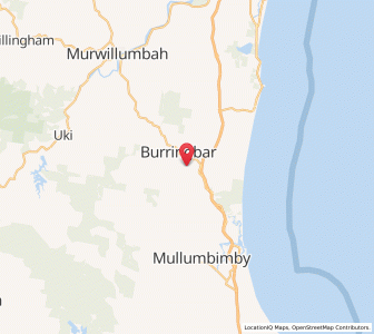 Map of Mooball, New South Wales