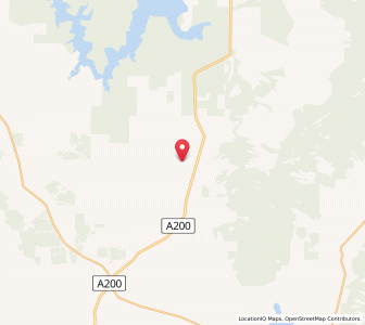 Map of Mooralla, VictoriaVictoria