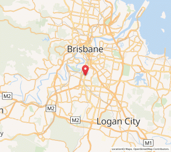 Map of Moorooka, Queensland