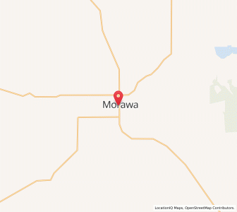 Map of Morawa, Western Australia