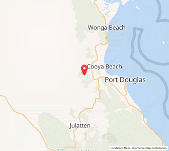 Map of Mossman Gorge, Queensland