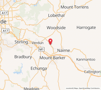 Map of Mount Barker Junction, South Australia