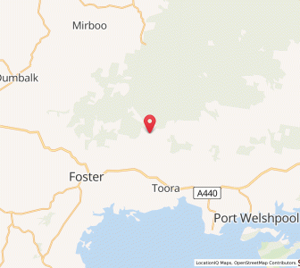 Map of Mount Best, VictoriaVictoria