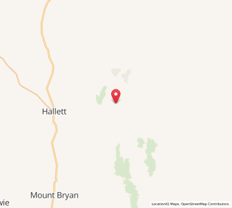 Map of Mount Bryan East, South Australia