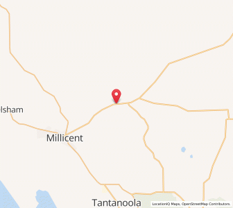 Map of Mount Burr, South Australia