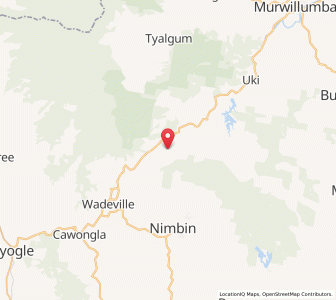 Map of Mount Burrell, New South Wales