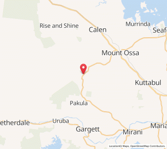 Map of Mount Charlton, Queensland
