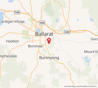 Map of Mount Clear, VictoriaVictoria