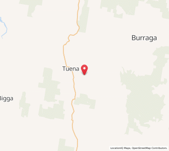 Map of Mount Costigan, New South Wales