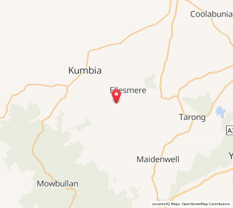 Map of Mount Egmont, Queensland