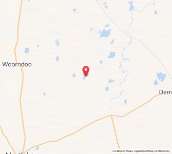 Map of Mount Fyans, VictoriaVictoria