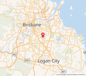 Map of Mount Gravatt, Queensland