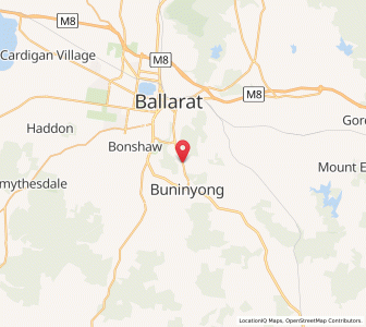 Map of Mount Helen, VictoriaVictoria