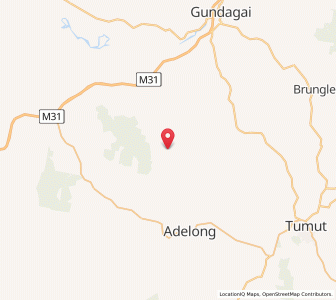 Map of Mount Horeb, New South Wales